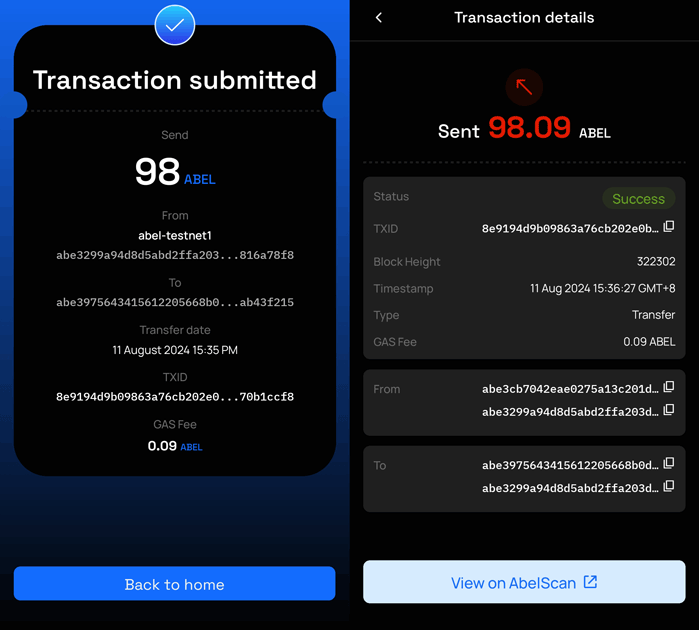 Check Transaction Status