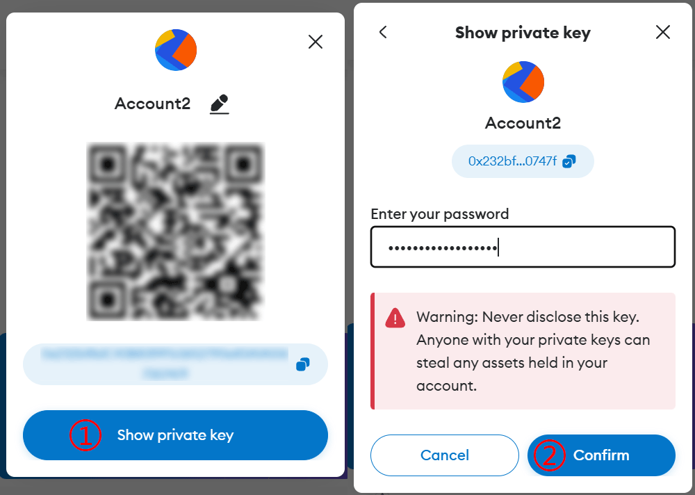 MetaMask Account Private Key