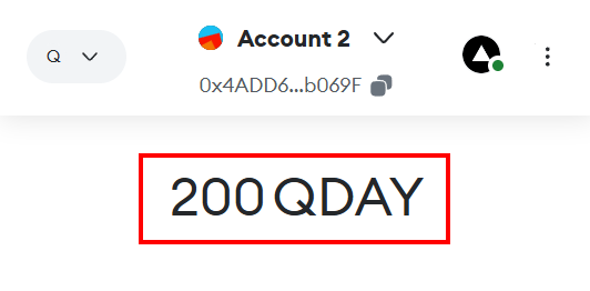 QDAY Received