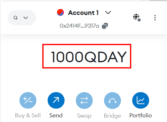 QDay Balance