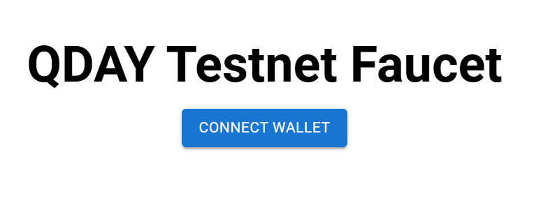 QDay Testnet Faucet