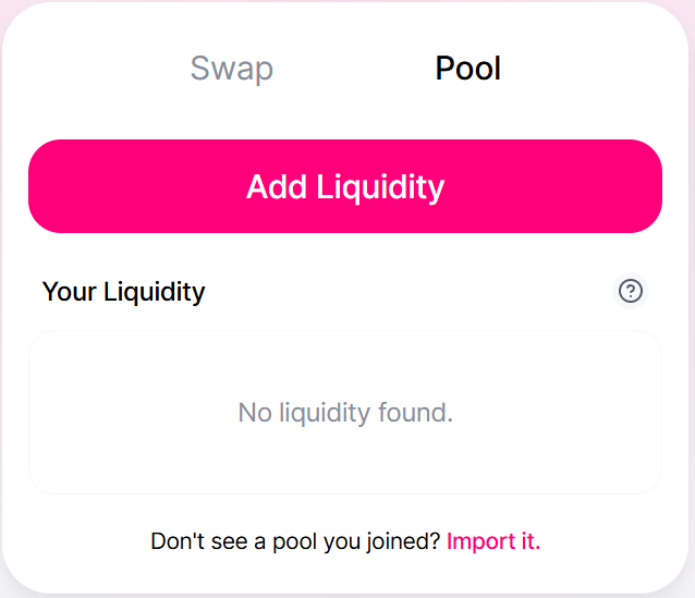 Add Liquidity